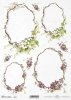 konwalia, konwalie, fiołek, fiołki, ozdobne ramki, ramka, dekoracje kwiatowe, dekory, kwiaty, R675, lily of the valley, violet, decorative frame, flower decoration, decors, flowers, Maiglöckchen, Veilchen, dekorativer Rahmen, Rahmen, Blumendekoration, Dek